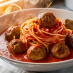 instant pot spaghetti and meatballs