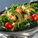 kale and quinoa salad