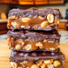 Creamy Date Caramel Snickers with Crunchy Peanuts 🍫🥜