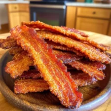 Crispy & Smoky Vegan Bacon Strips