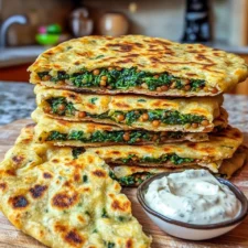 Protein-Packed Red Lentil & Spinach Wraps