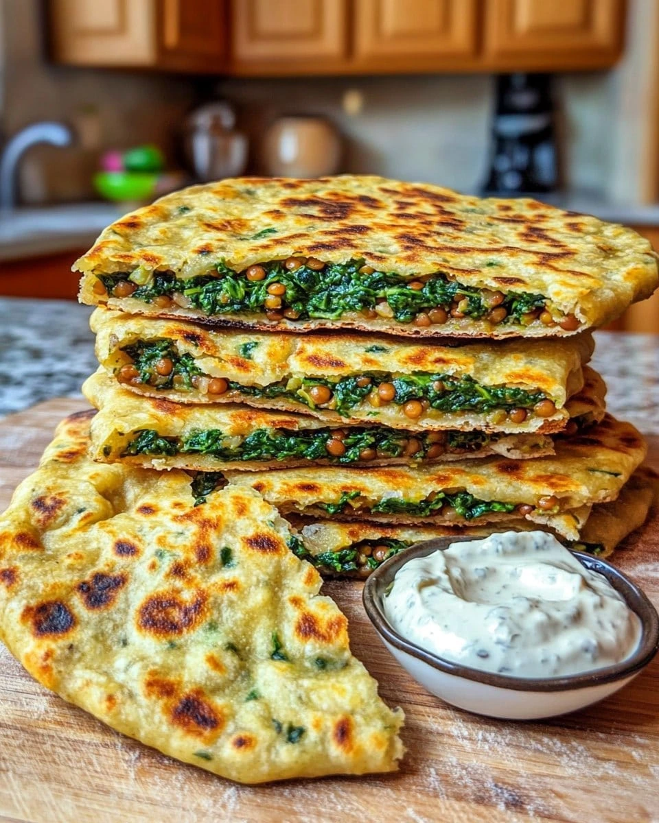 Protein-Packed Red Lentil & Spinach Wraps - Recipes Horizon