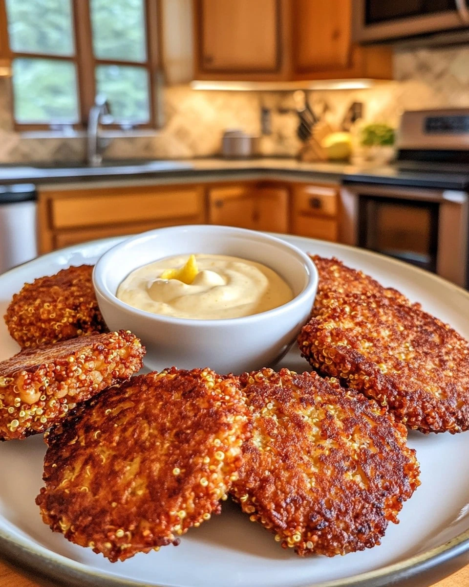 Crunchy Chickpea Quinoa Fritters: Lemon Tahini Dream! - Recipes Horizon