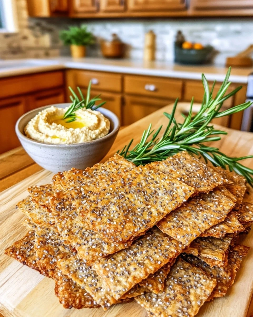 Guilt-Free Crunch Delicious Chia & Flax Seed Crackers - Recipes Horizon