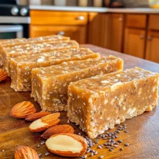 Guilt-Free Indulgence: Chewy Chickpea Snack Bars