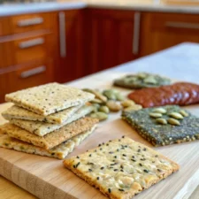 Healthy Homemade Seed & Grain-Free Crackers