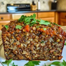 Hearty Lentil & Sunflower Seed Meatless Loaf Supreme