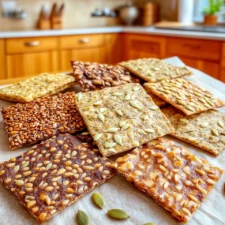 Homemade Power-Packed Seed Crackers