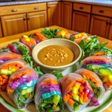 Rainbow Wraps: A Healthy Snack or Appetizer