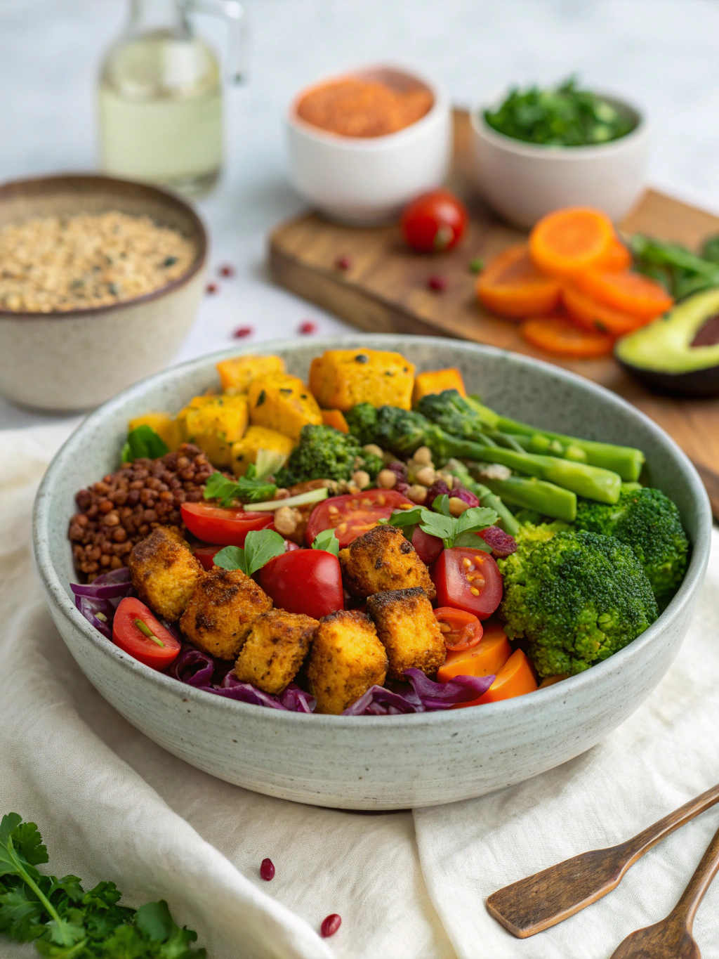 How to Make 5 Delicious 30minute HighProtein Vegan Dinners