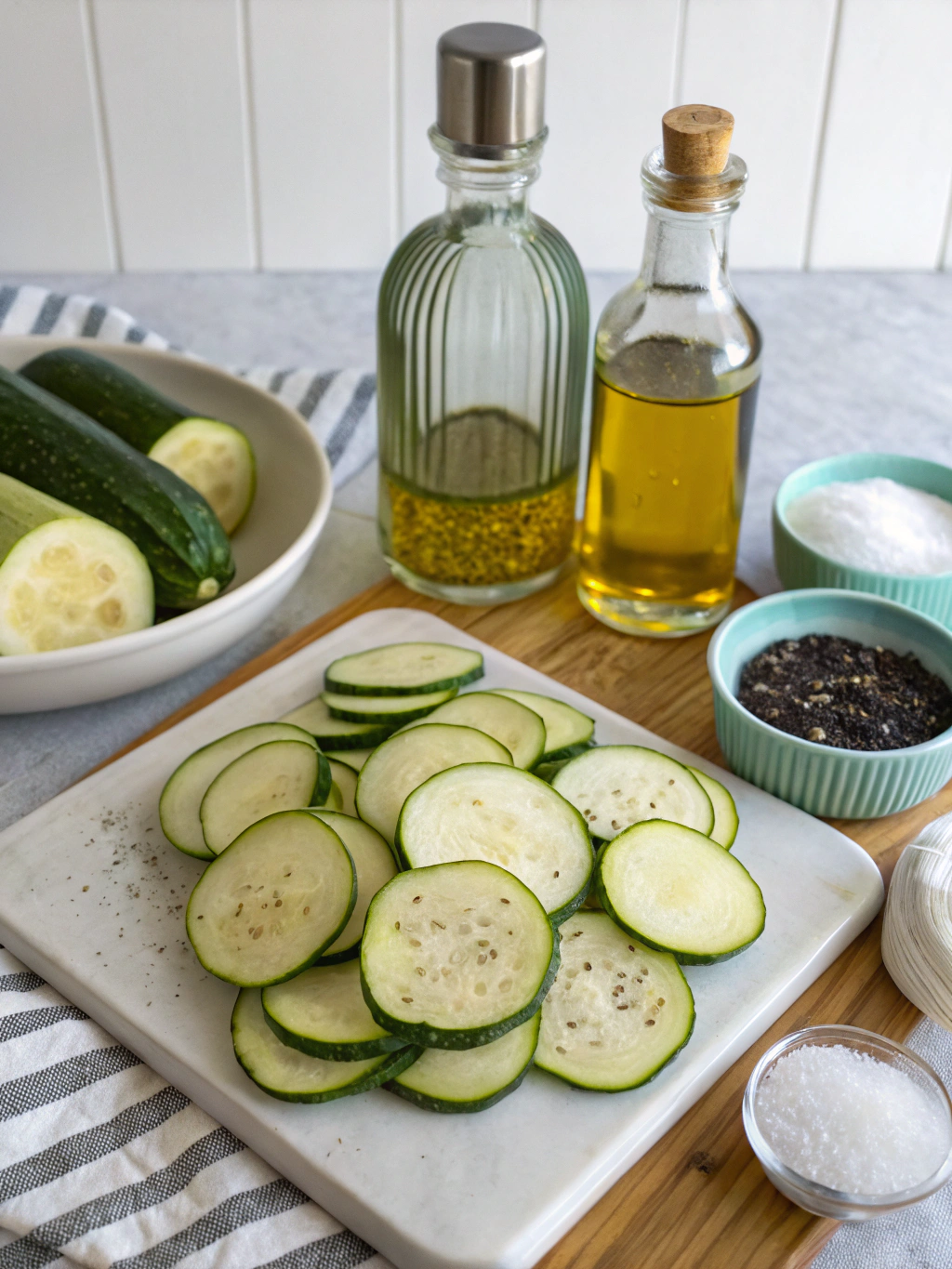 Air Fryer Zucchini Chips Ingredients