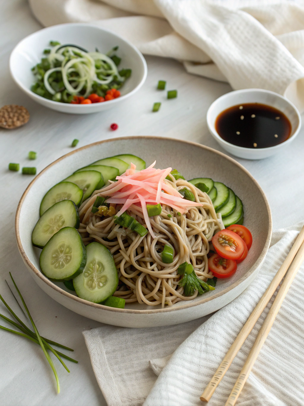 Cold Soba Noodle Salad: 7 Easy Steps Refreshing Summer Meal