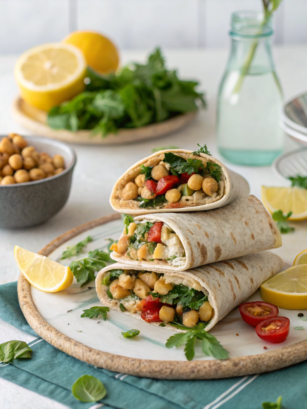 Mediterranean Chickpea Wraps: 5 Flavor-Packed Recipes