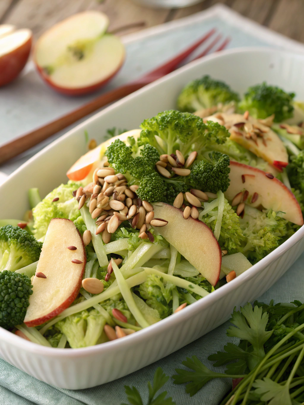 Broccoli Slaw with Apple and Sunflower Seeds: 5 Reasons to Try This Fresh Recipe - Recipes Horizon