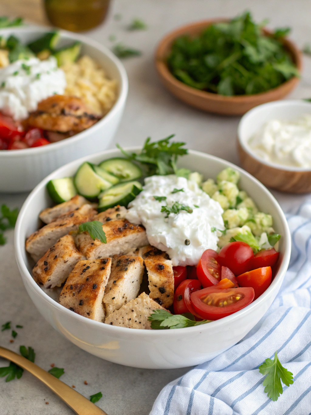 Greek Chicken Bowls with Tzatziki: 5 Best Recipes to Try Today - Recipes Horizon
