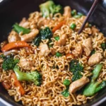 20-Minute Chicken Ramen Stir-Fry