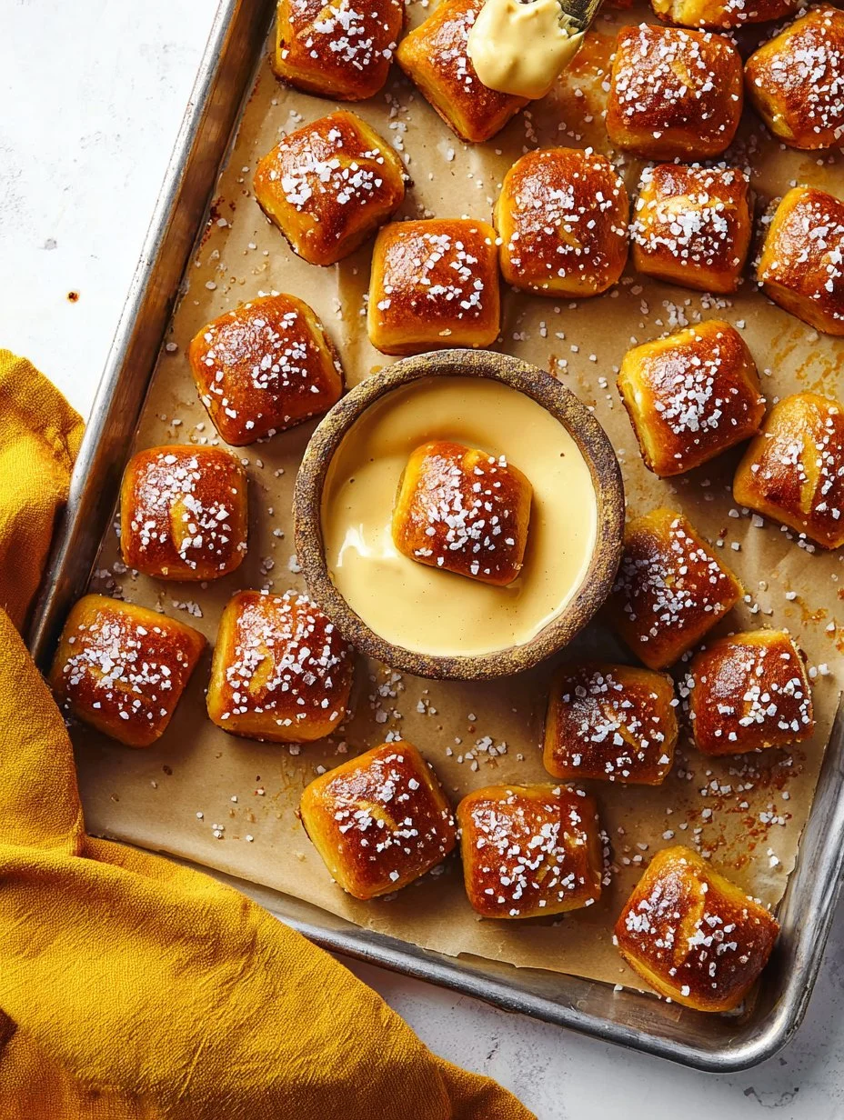 Buttery Soft Pretzel Bites