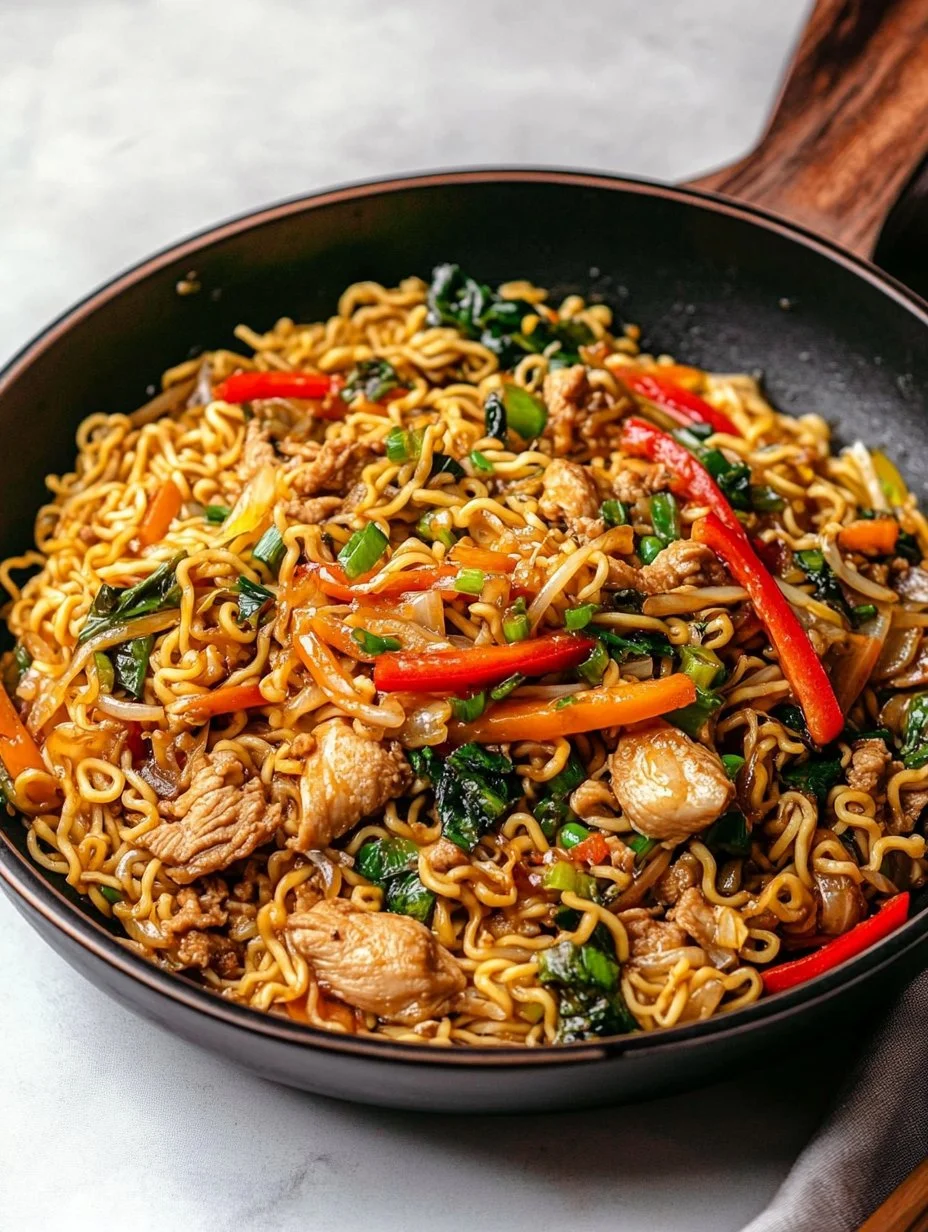 Chicken Ramen Stir Fry