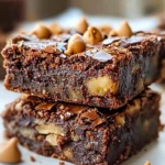 Delicious German Chocolate Brownies with coconut and pecan topping