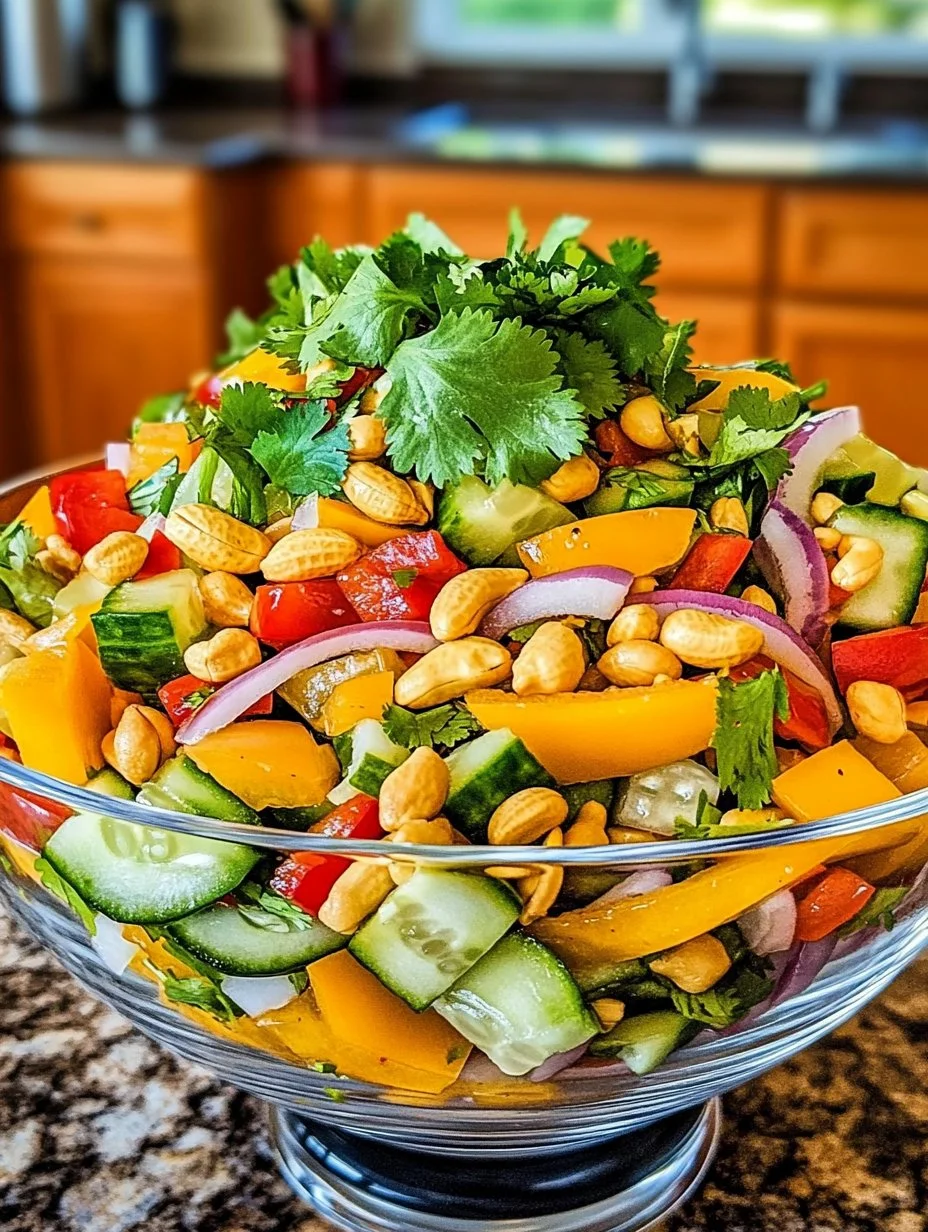 Homemade Thai Mango Salad