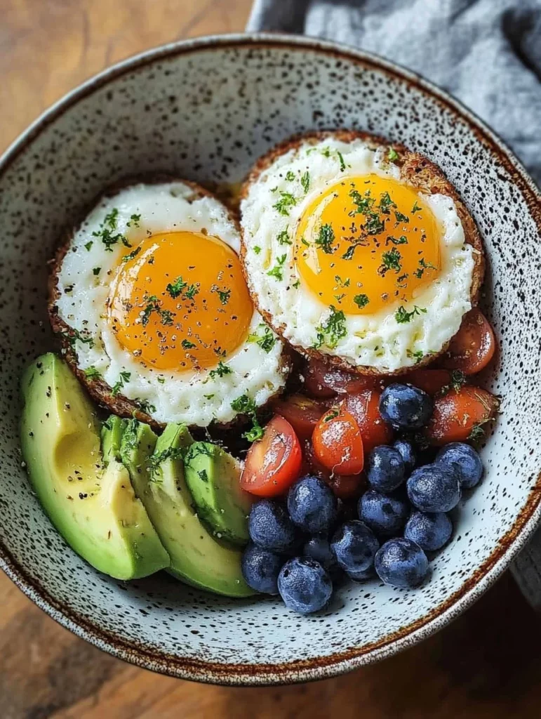 Protein Duo Power Breakfast featuring eggs and Greek yogurt for a healthy morning.
