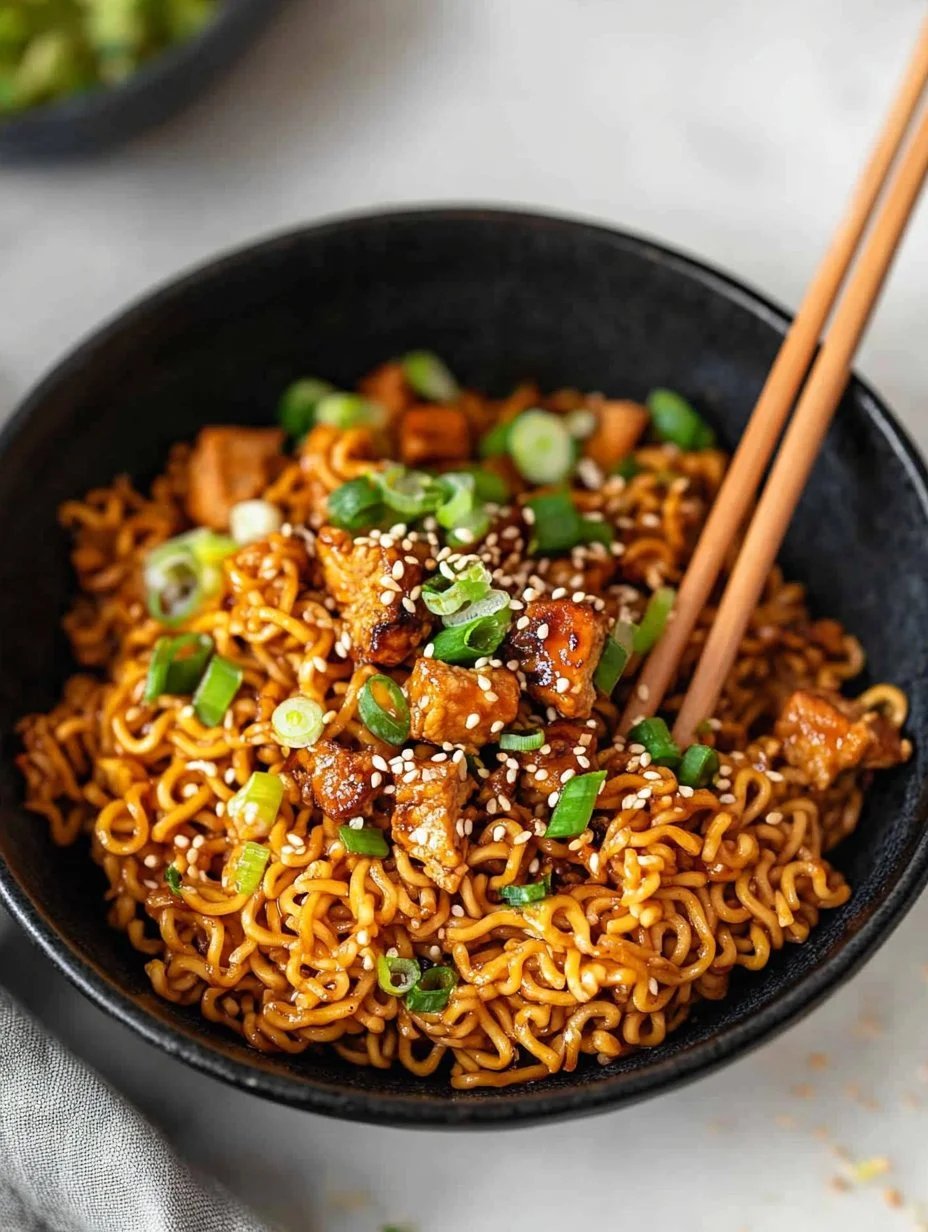 Ramen Noodle Stir Fry