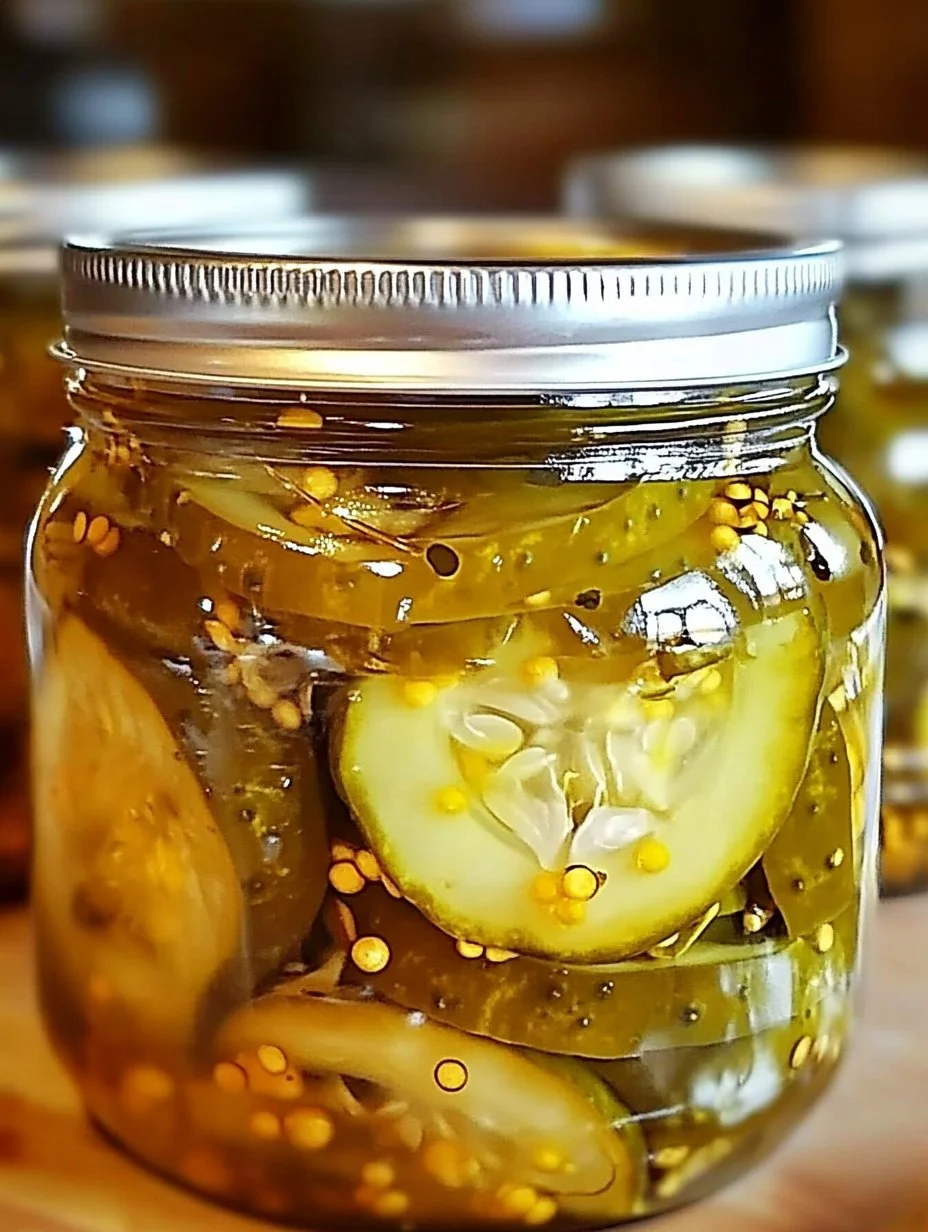 Refrigerator Bread and Butter Pickles