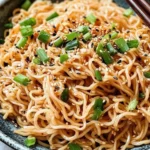 Sesame Garlic Ramen Noodles