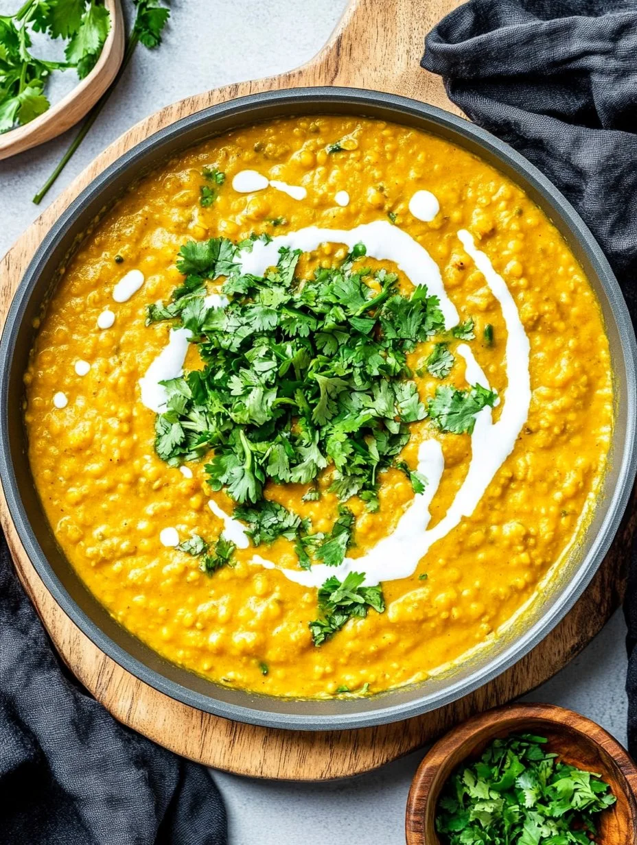 Creamy Coconut & Red Lentil Curry