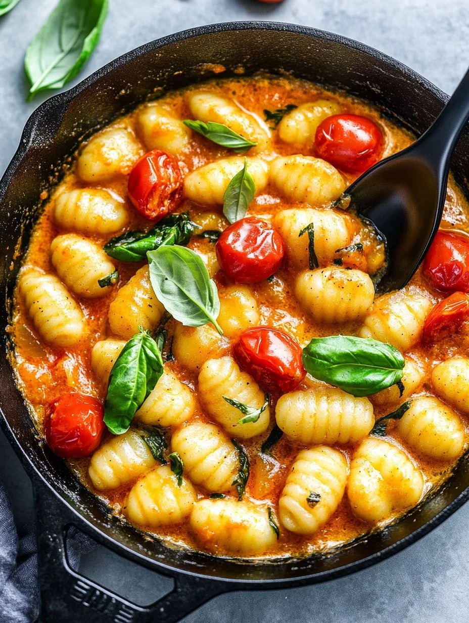 Creamy Roasted Tomato Gnocchi