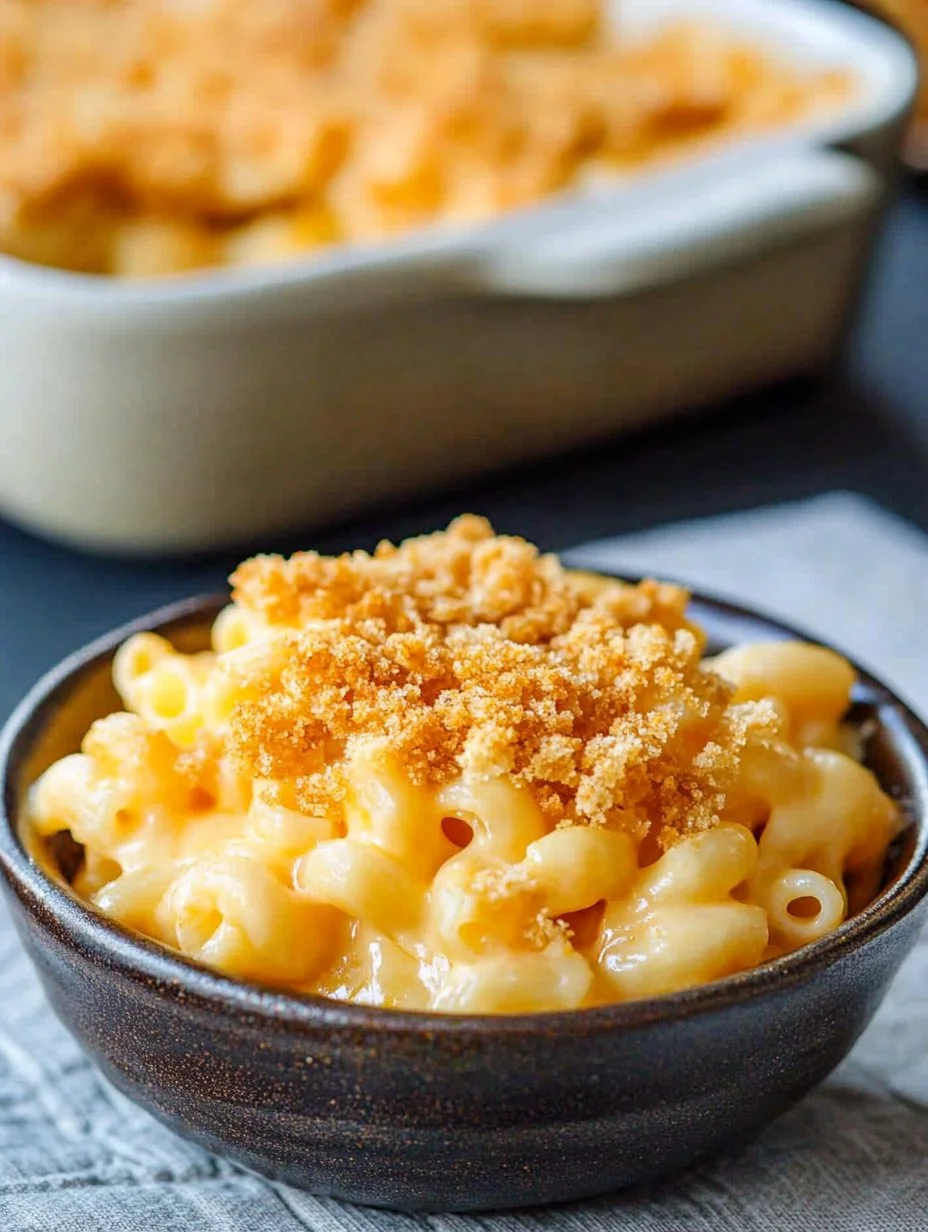 Crispy Baked Vegan Mac and Cheese