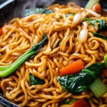 15 Minute Vegan Veggie Lo Mein