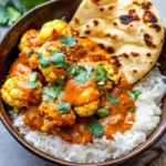 Creamy butter cauliflower dish served in a bowl