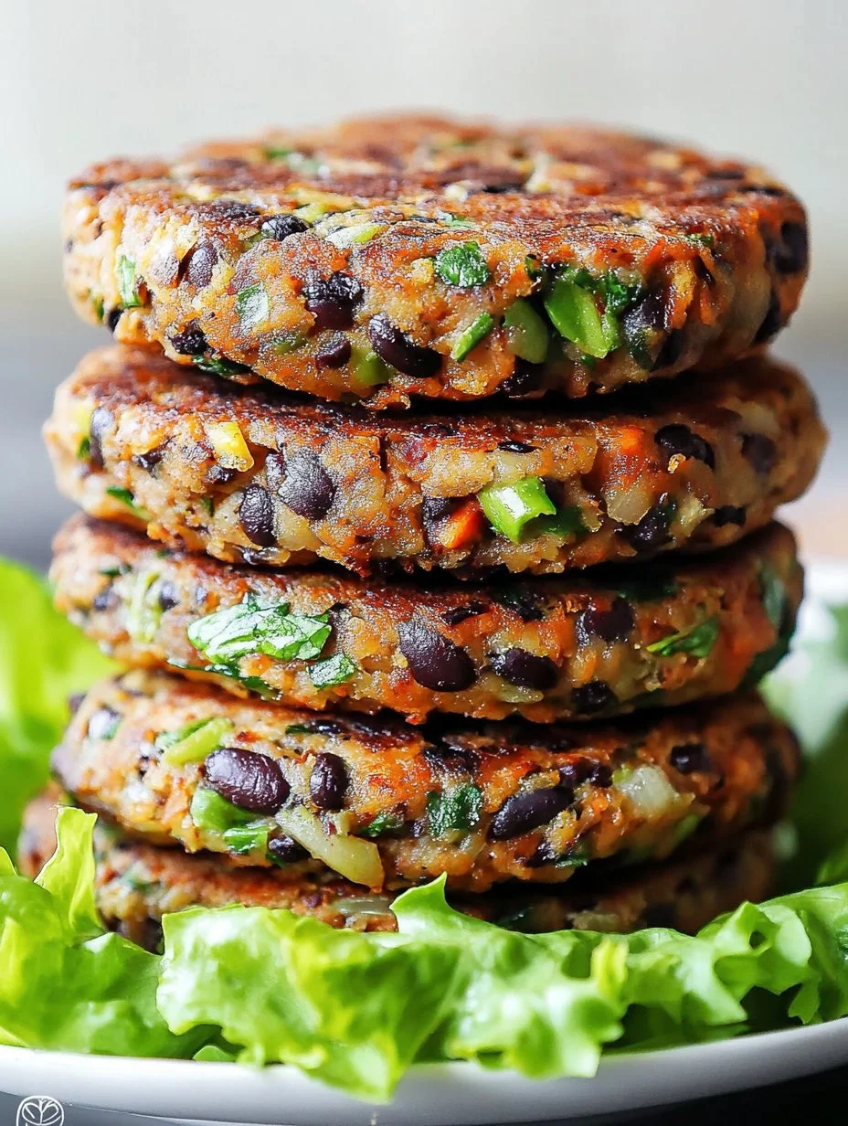 Chunky Portabella Veggie Burgers