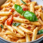 Creamy Vegan Cashew Tomato Pasta
