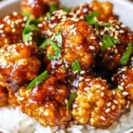 Easy Sticky Sesame Cauliflower