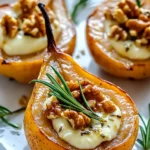Elegant Blue Cheese Stuffed Pears