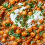 Harissa Chickpeas