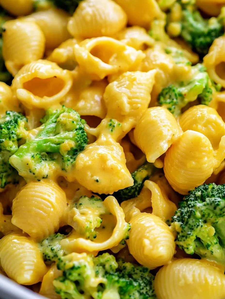 High Protein Vegan Broccoli Mac and Cheese
