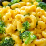 High Protein Vegan Broccoli Mac and Cheese