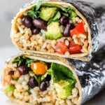 Hummus Veggie Wrap
