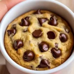 Microwave Chocolate Chip Mug Cookie