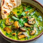 Spinach and Mushroom Curry