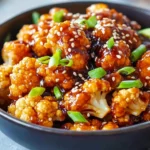 Sticky Sesame Cauliflower
