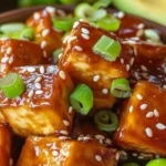 Sticky Tofu Bowls