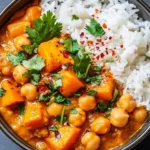 Sweet Potato and Chickpea Curry