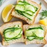 Vegan Cucumber Sandwiches