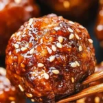 Vegan Meatballs in Sweet and Sour Sauce