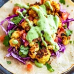 Vegan Roasted Cauliflower Tacos