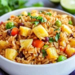 Vegetarian Pineapple Fried Rice